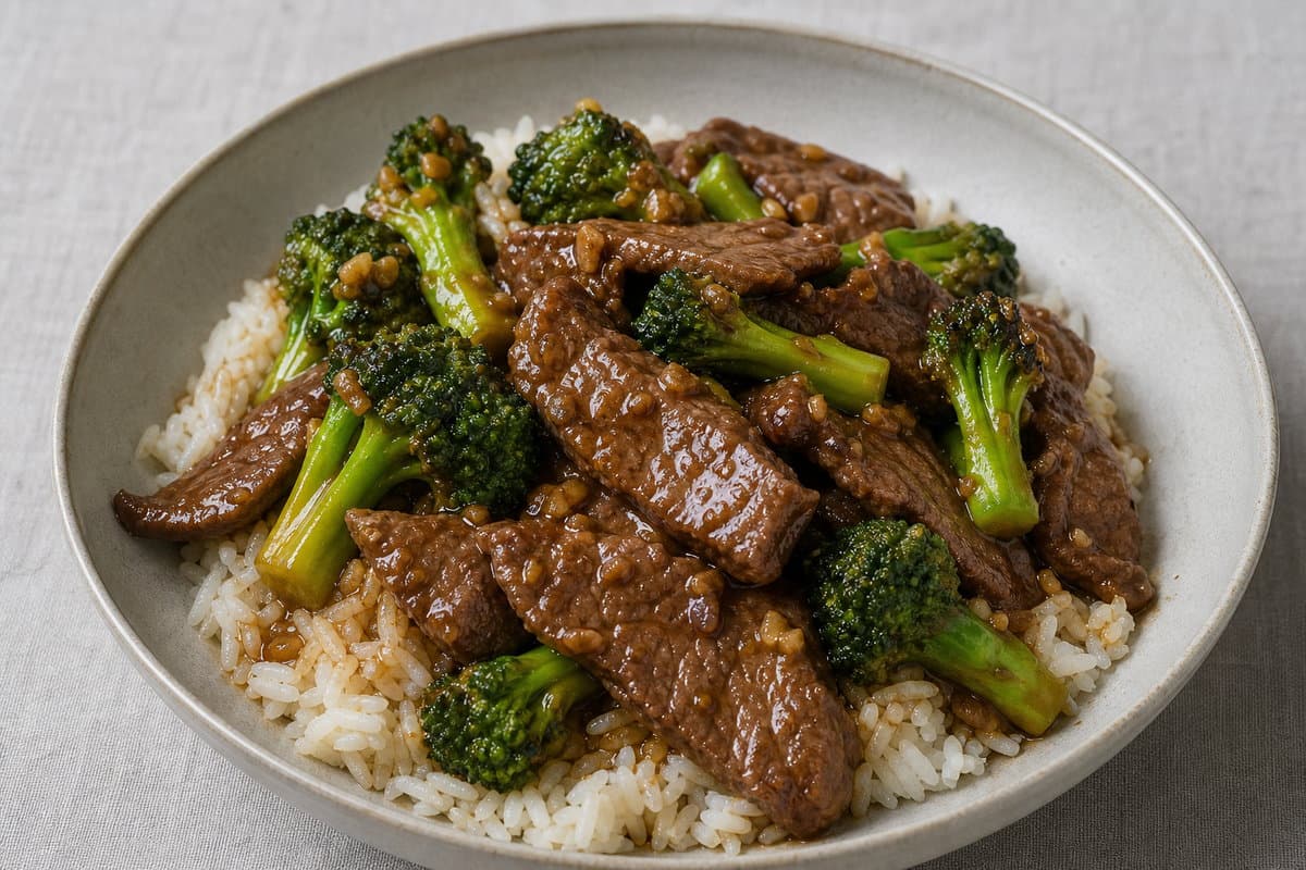 Beef and broccoli