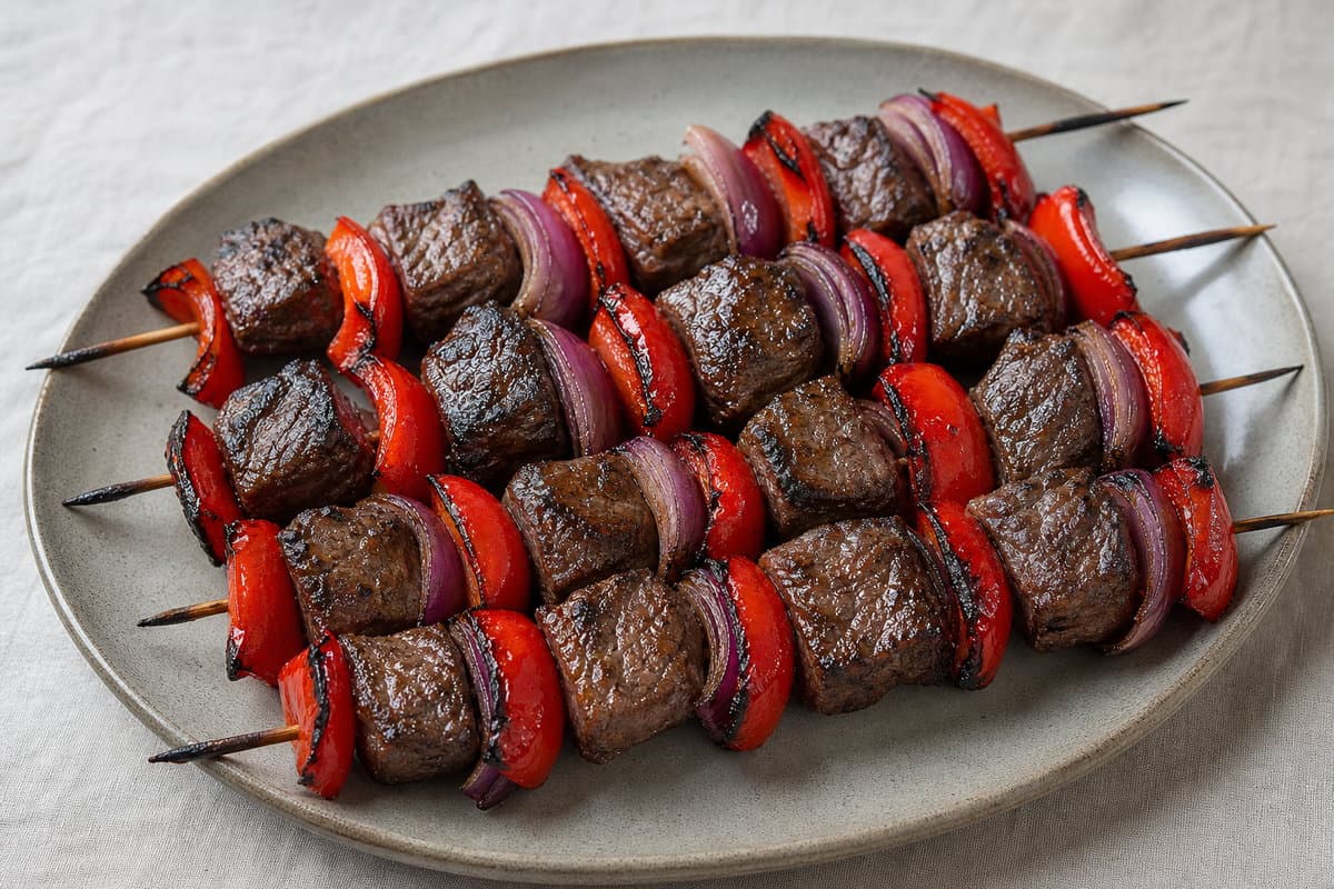Build and broil the skewers