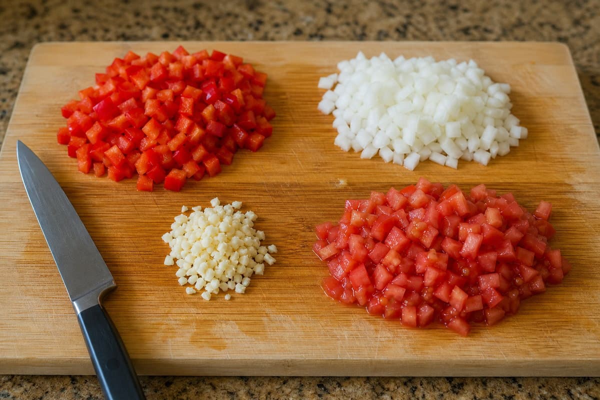 Prep the peppers