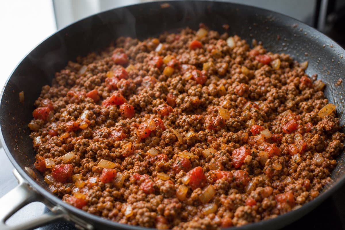 Cook the filling