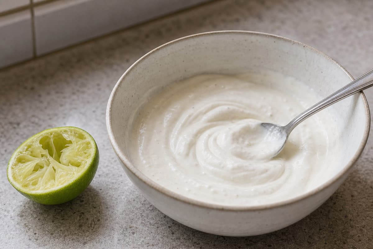 Lime crema