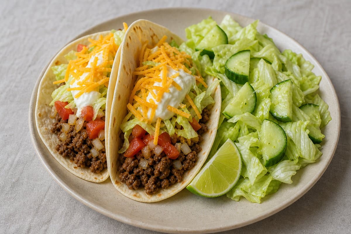 Beef tacos