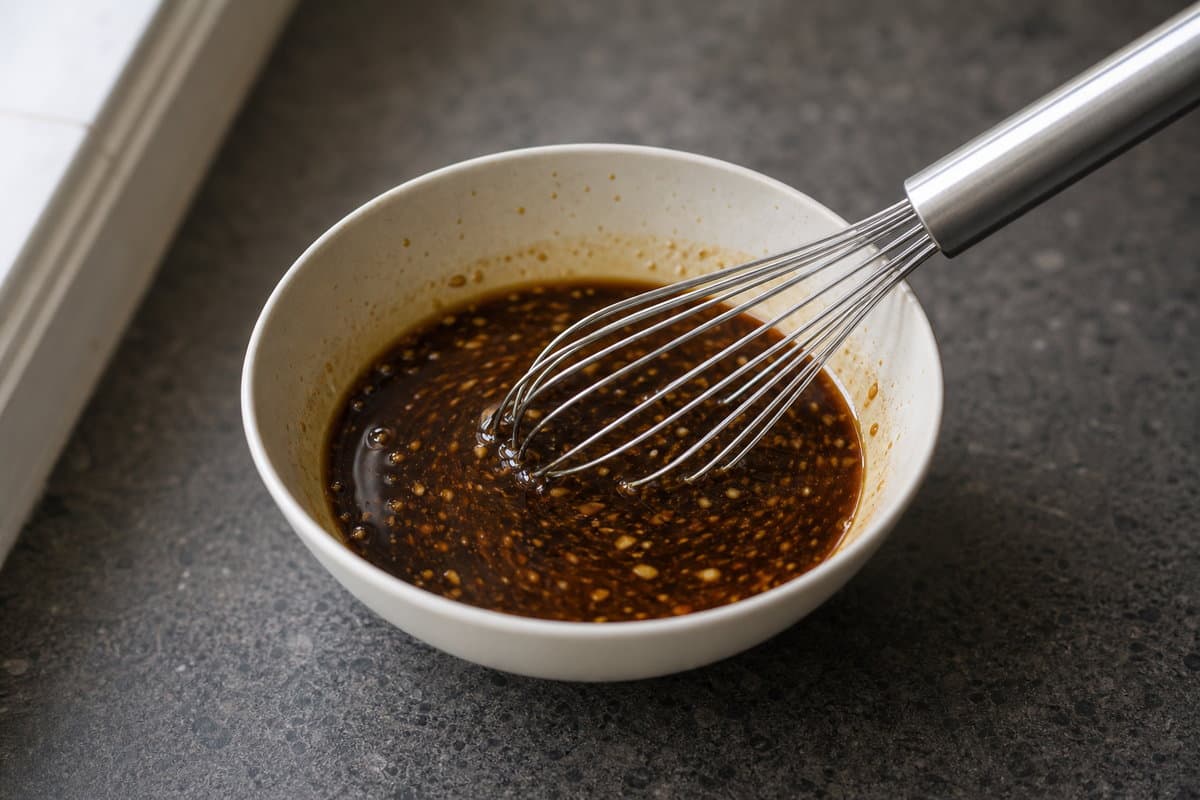 Make the teriyaki sauce