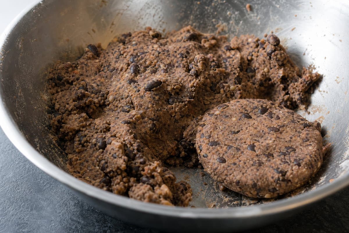 Mix the patties