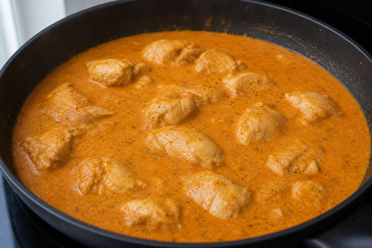 Cook the chicken