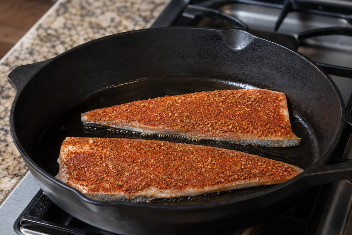 Blacken the trout