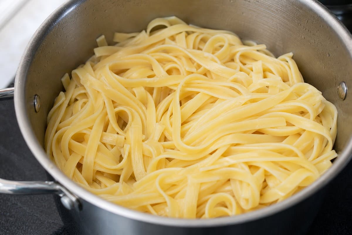 Boil the pasta