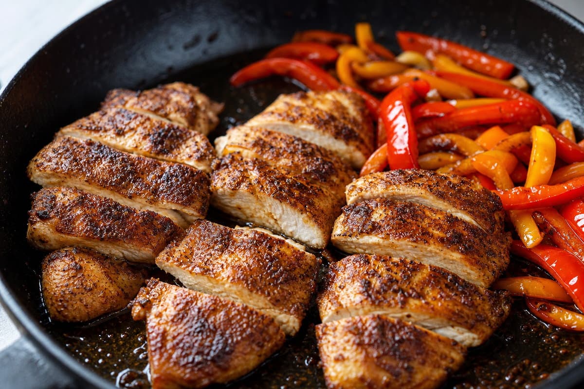 Sear the chicken