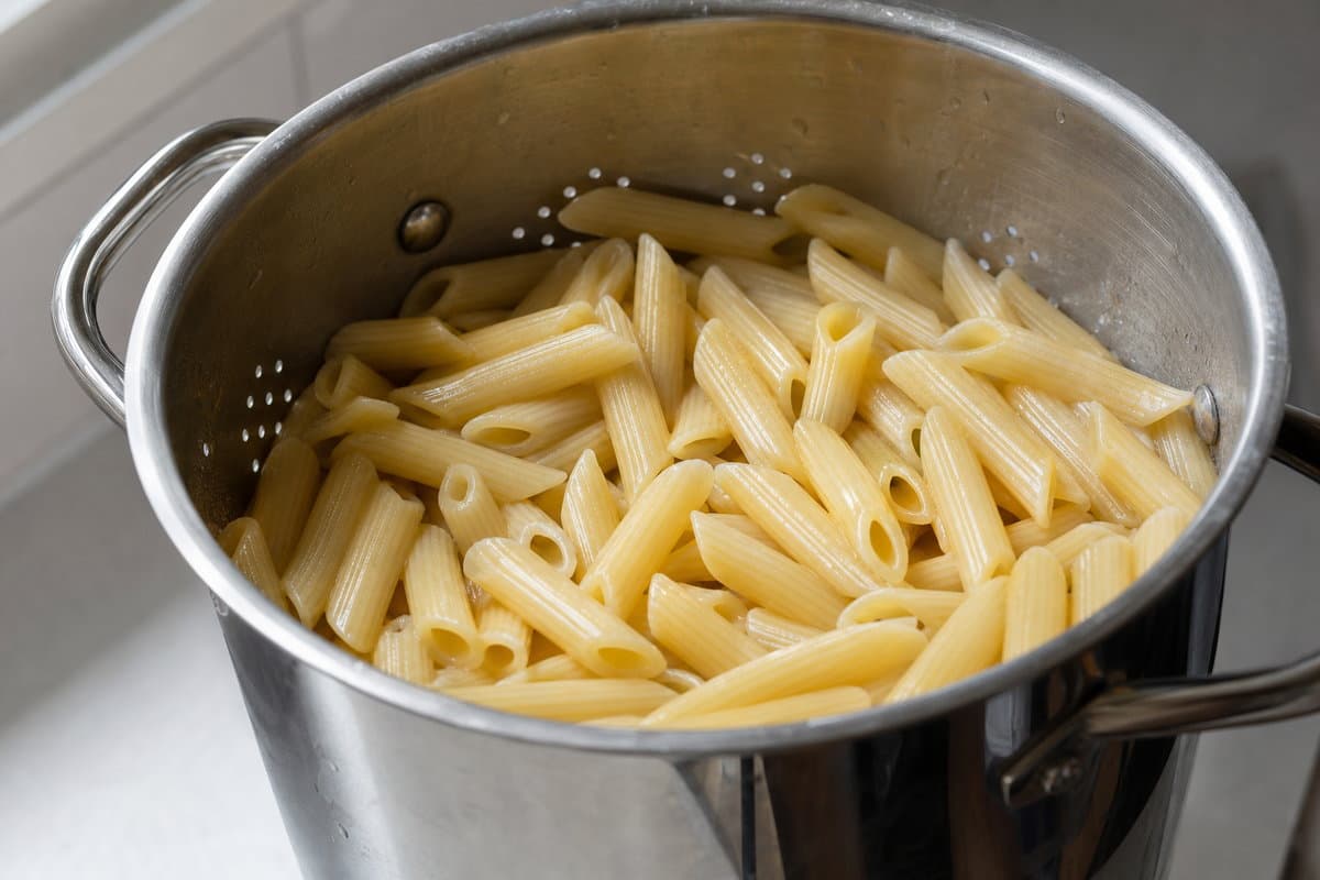 Boil the pasta