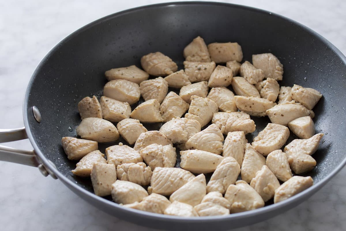 Cook the chicken