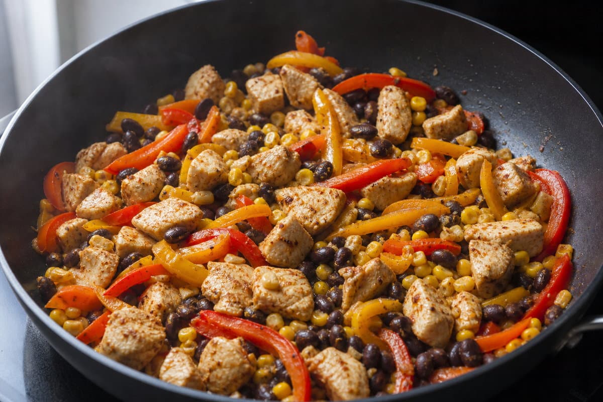Cook the chicken