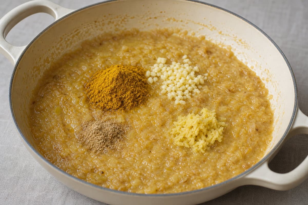 Build the korma base