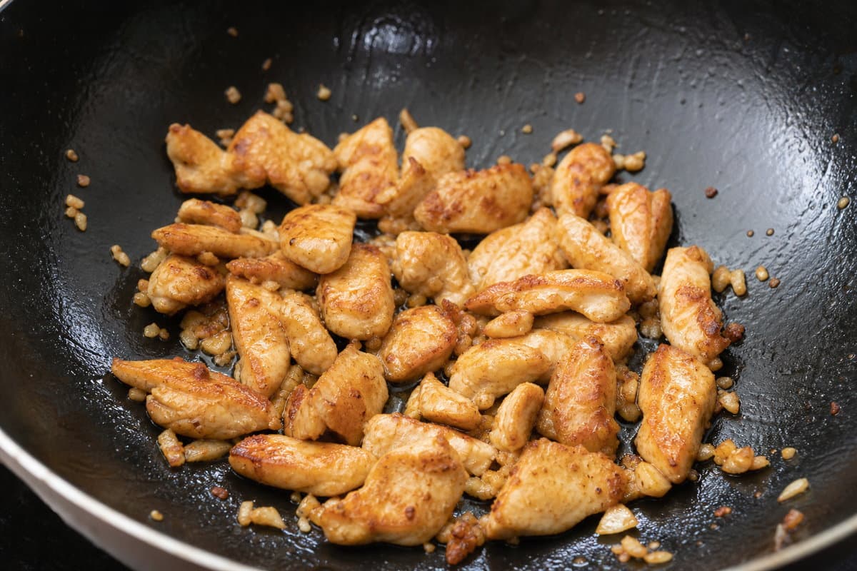 Sear the chicken