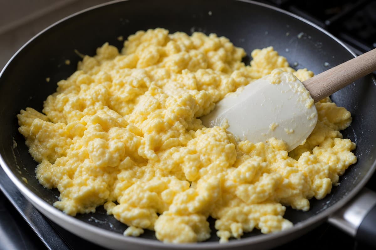 Scramble and toss