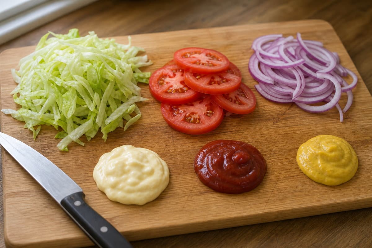 Prep the toppings