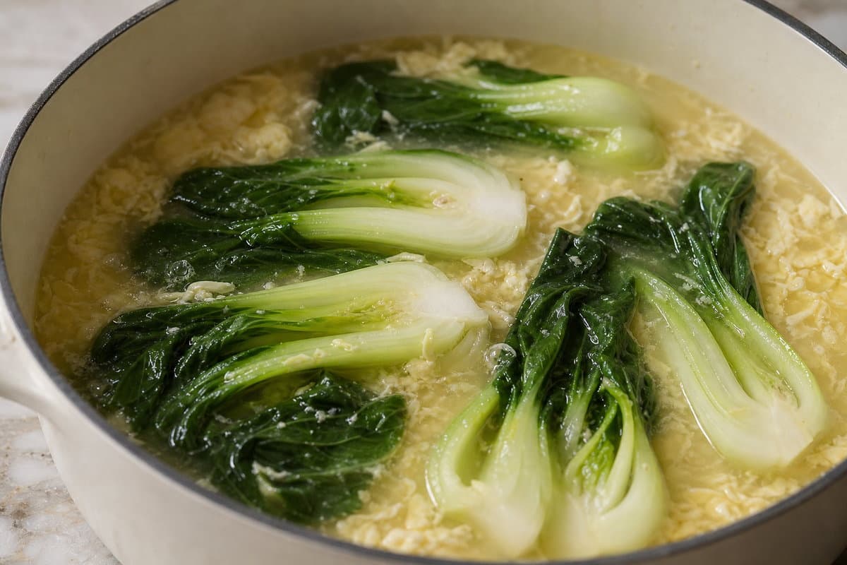 Sesame bok choy