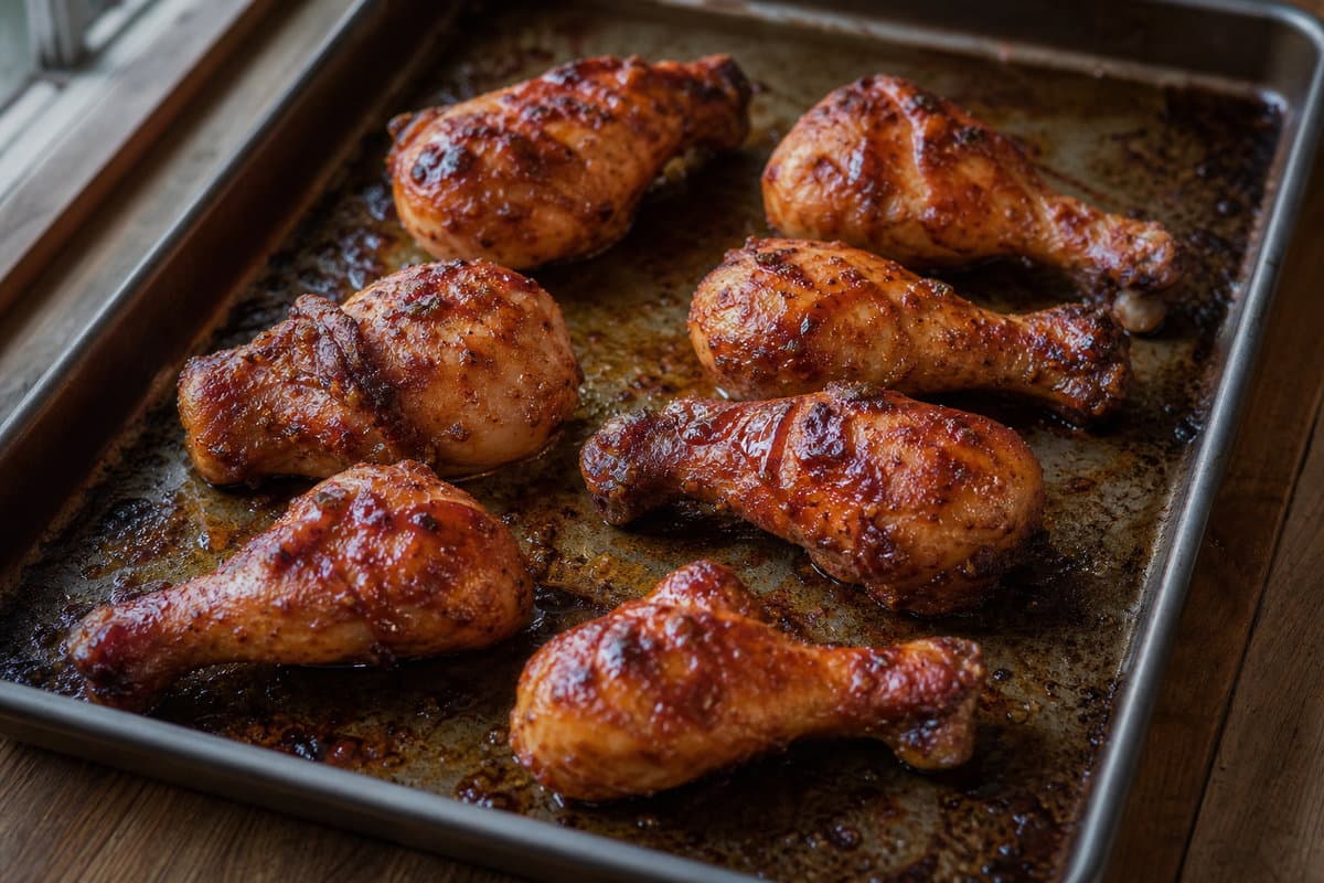 Roast the drumsticks