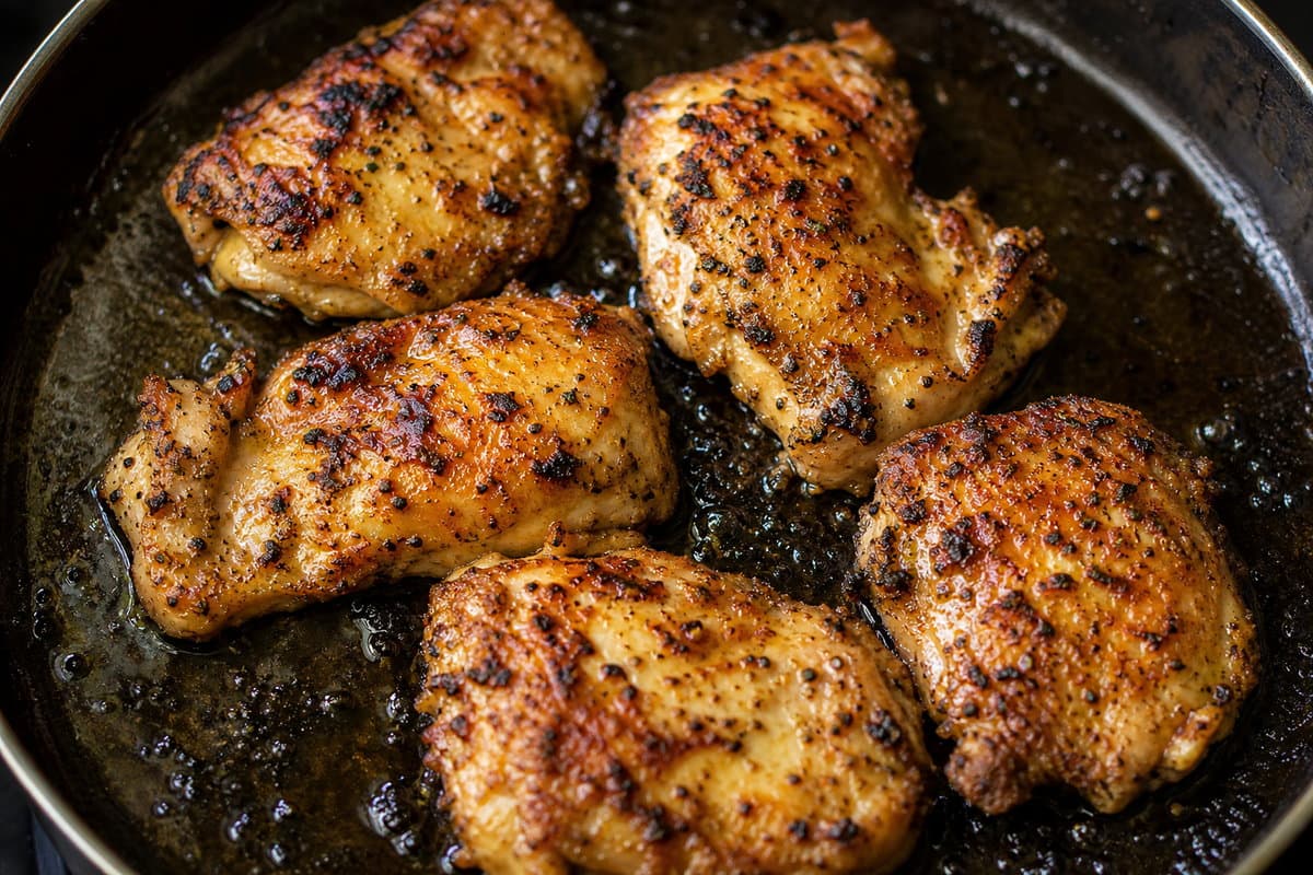 Cook the chicken