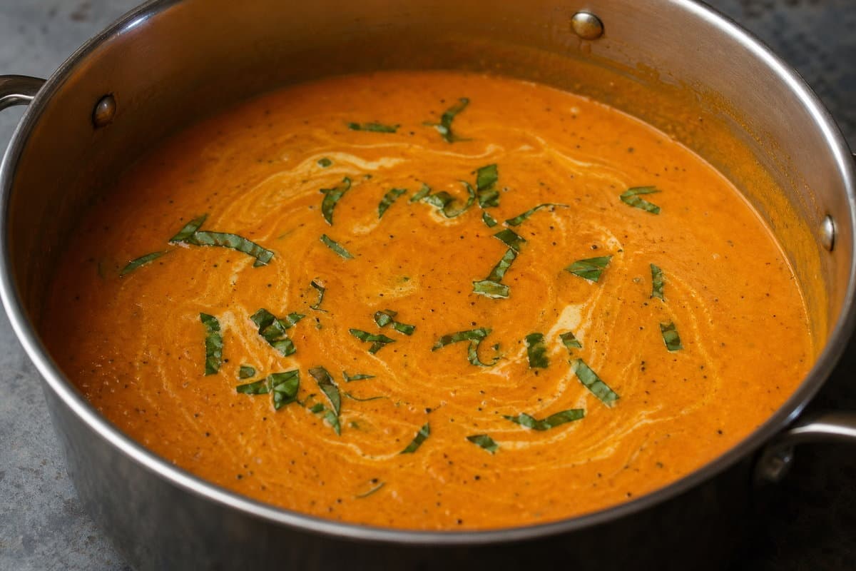 Blend the soup