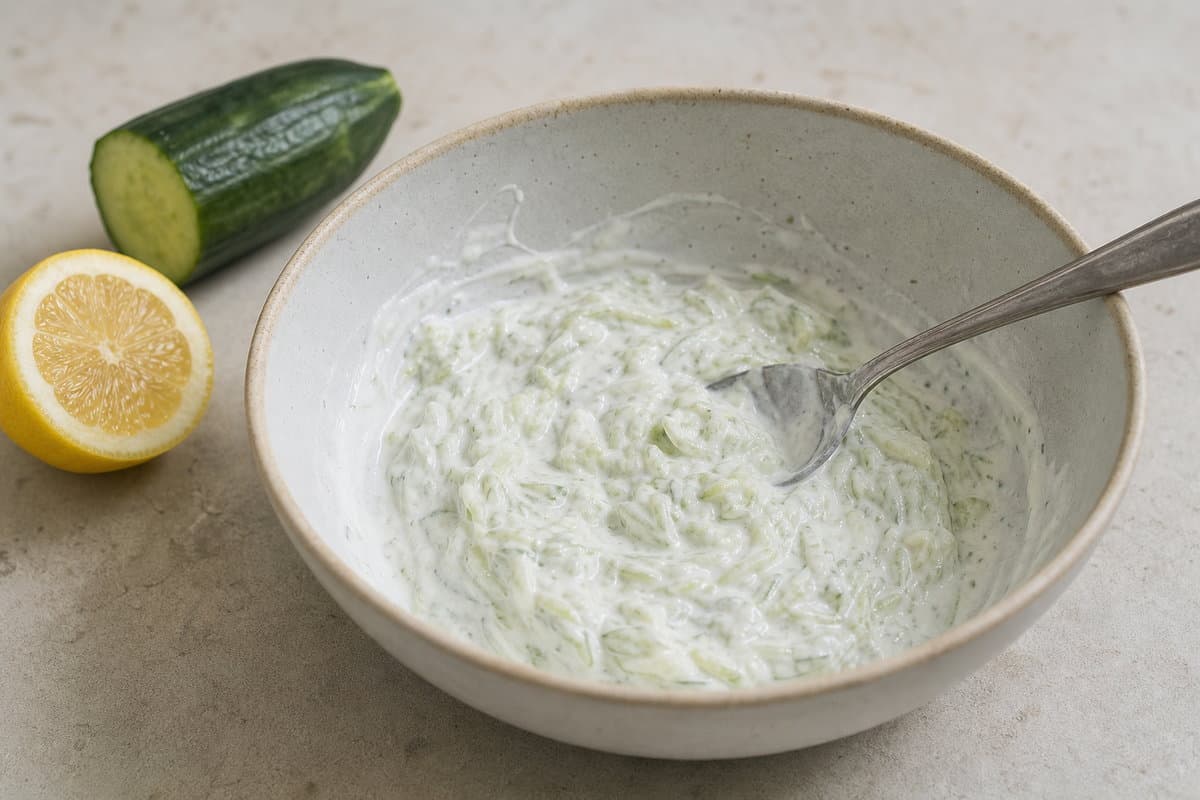Quick tzatziki