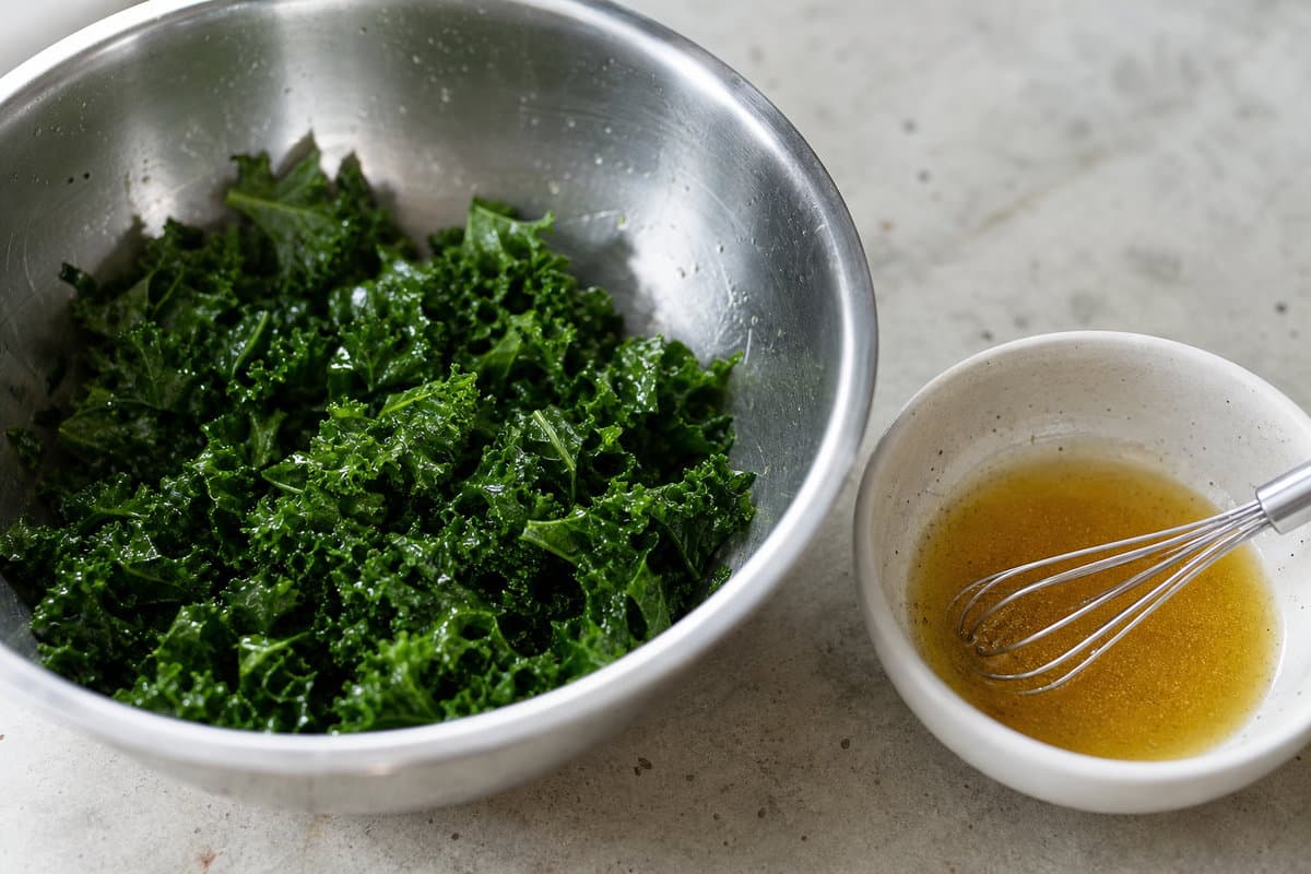 Massage the kale