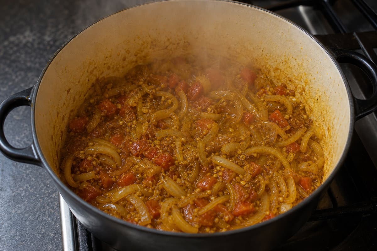 Build the curry base