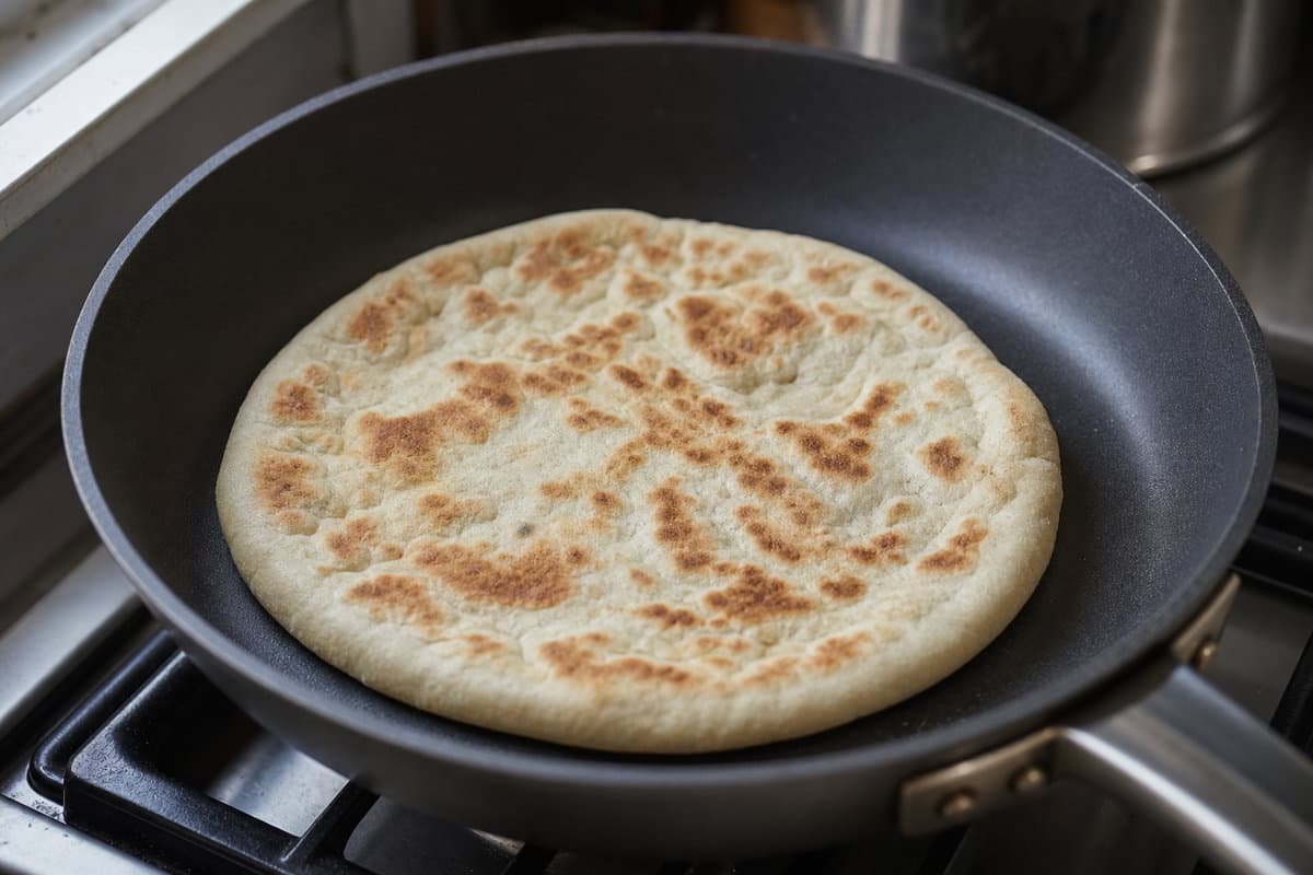 Warm the pitas