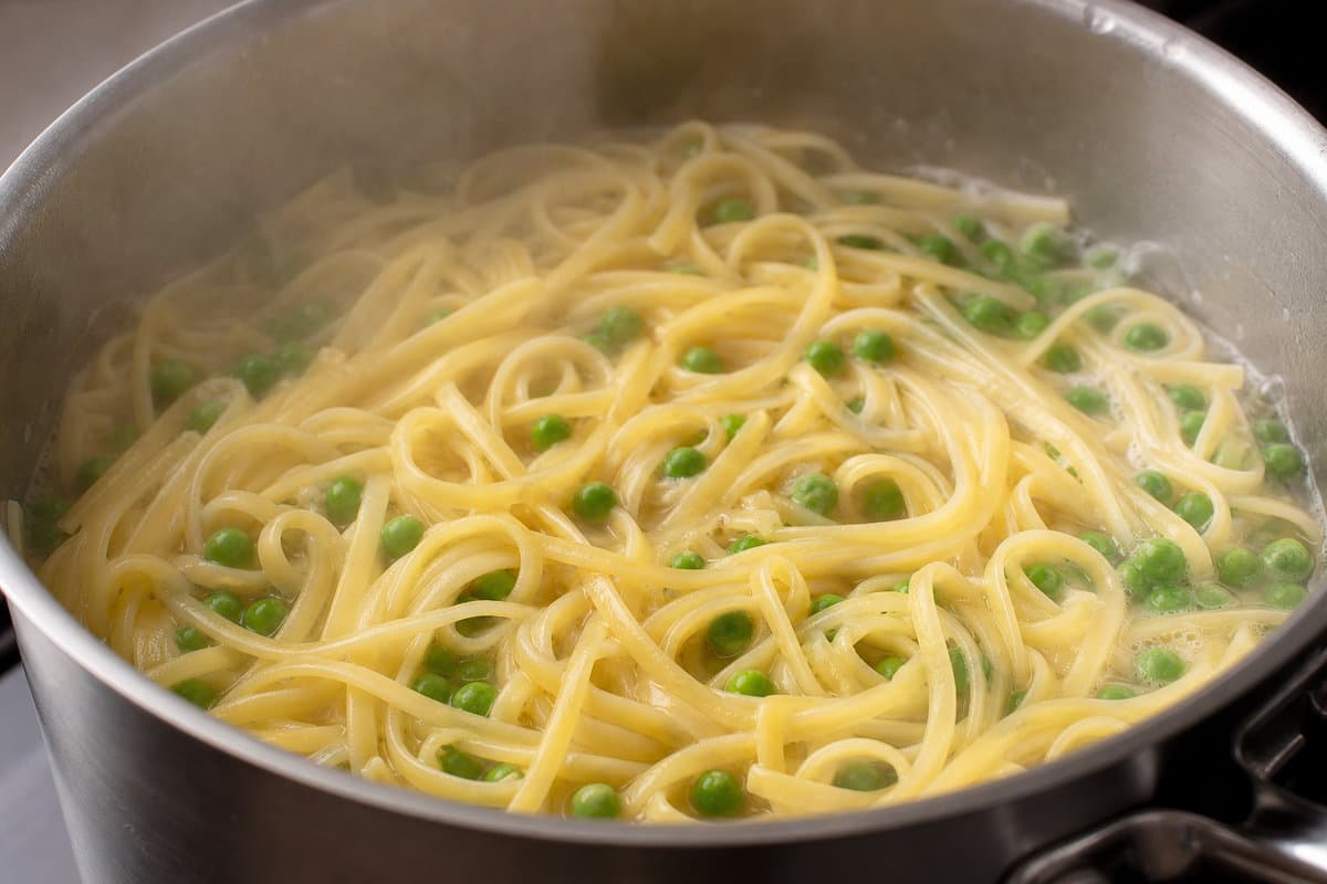 Boil the pasta