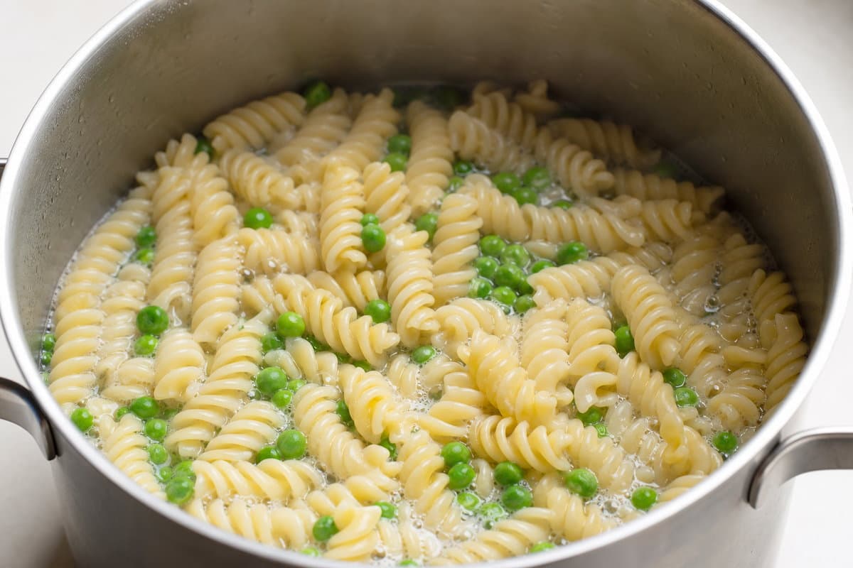 Boil the pasta
