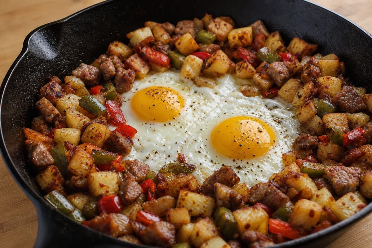 Fry the eggs