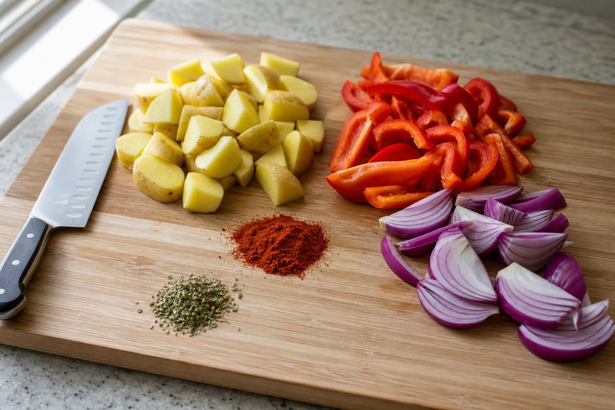 Prep the pan