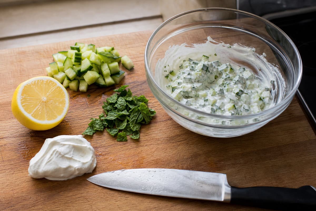 Cucumber salad