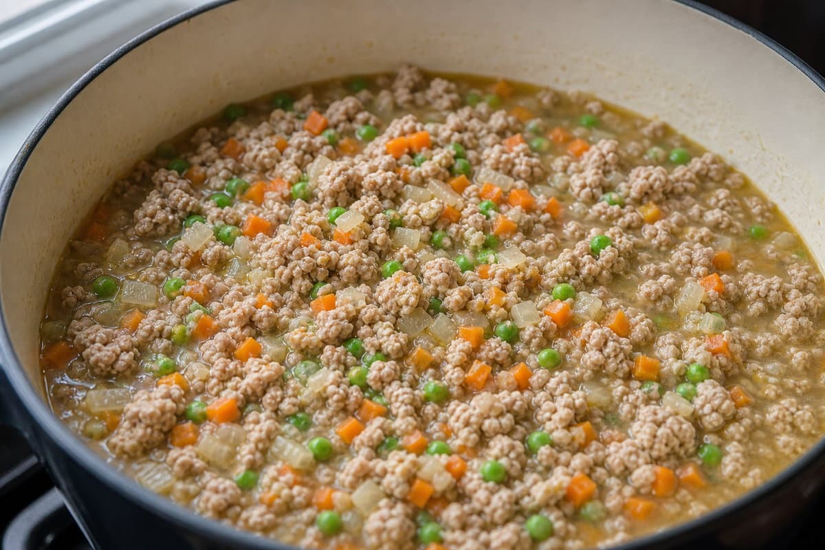 Cook the filling