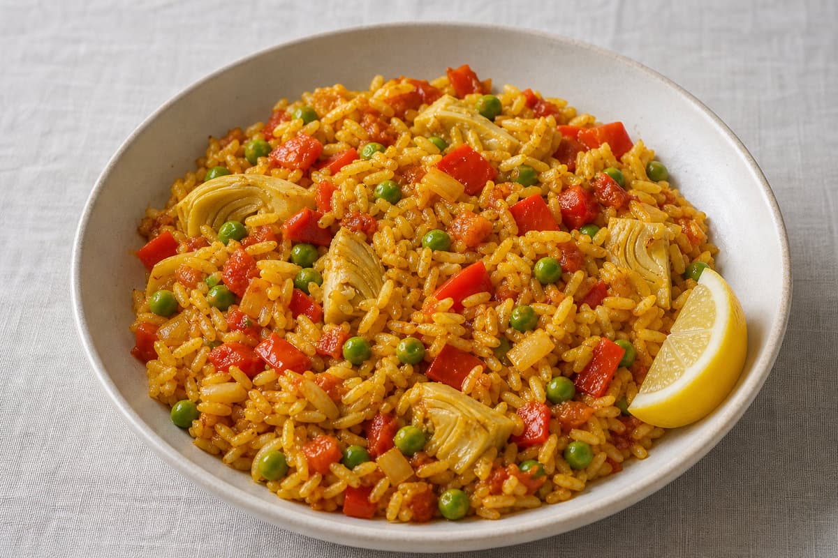 Veggie Paella-Style Rice