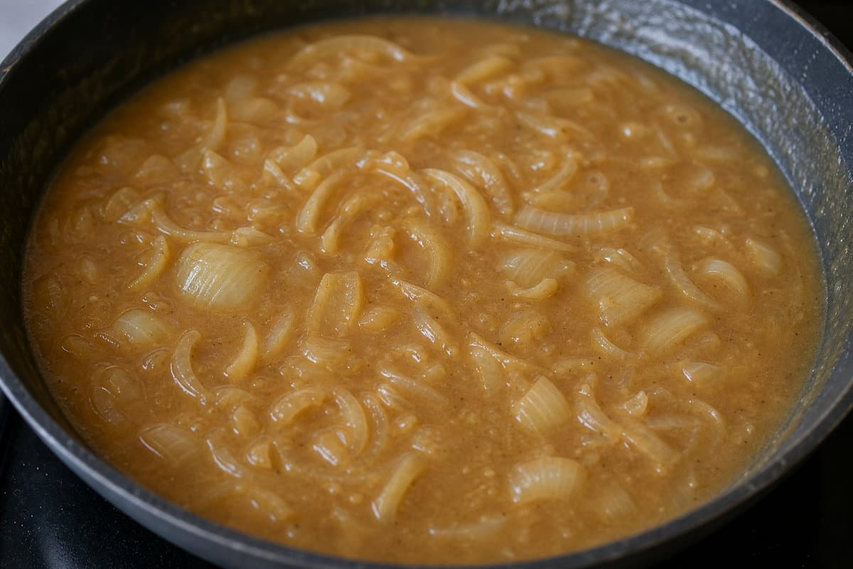 Onion gravy