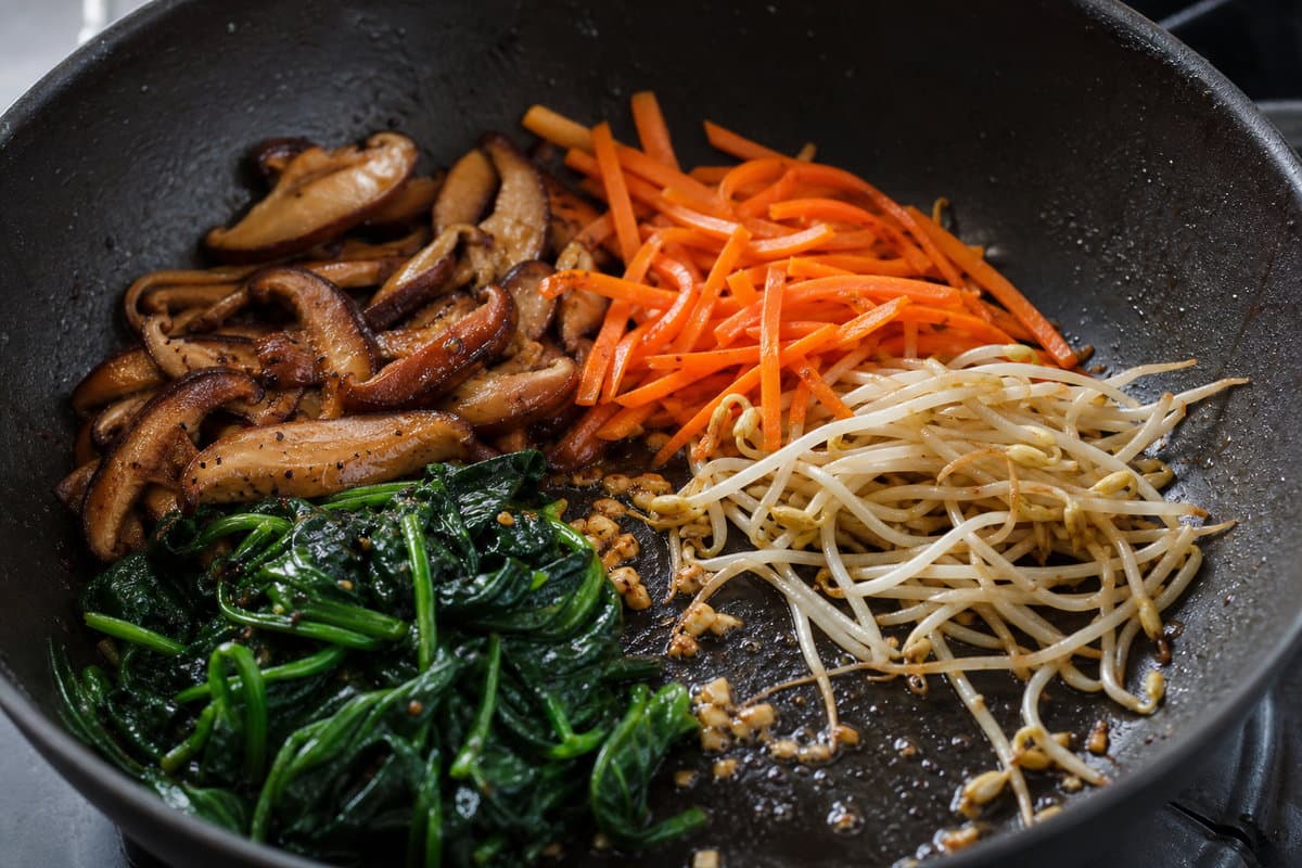 Vegetables, one by one