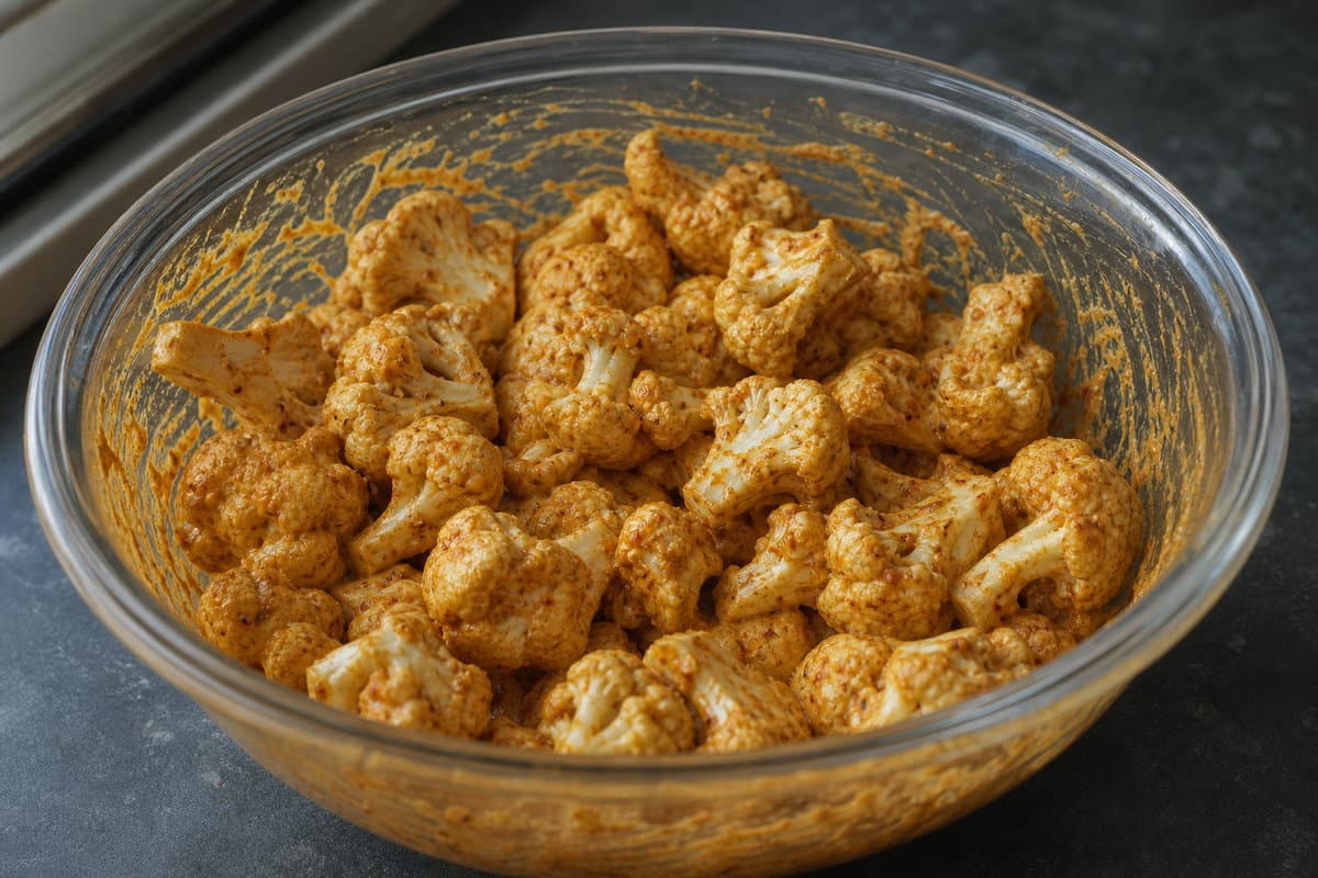 Spice the cauliflower