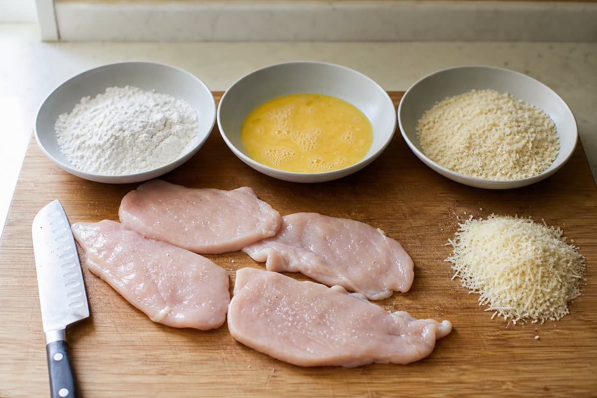 Bread the cutlets
