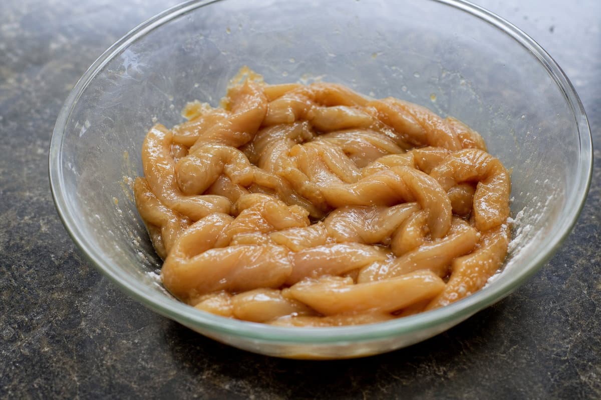 Marinate the chicken