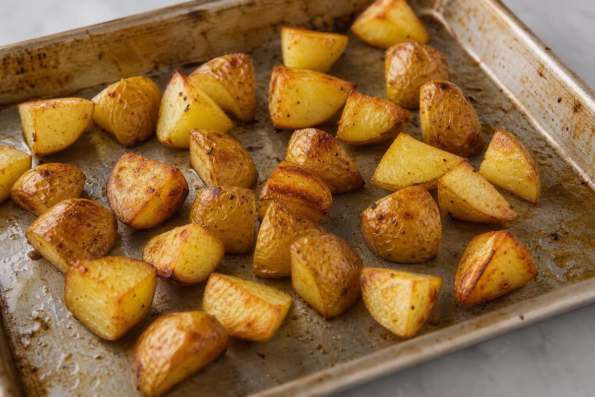 Roast the potatoes