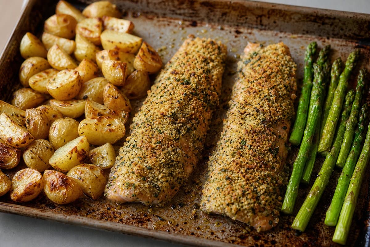 Bake the trout