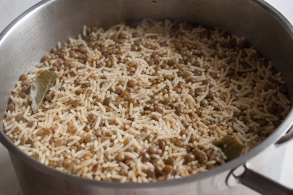 Lentils & rice