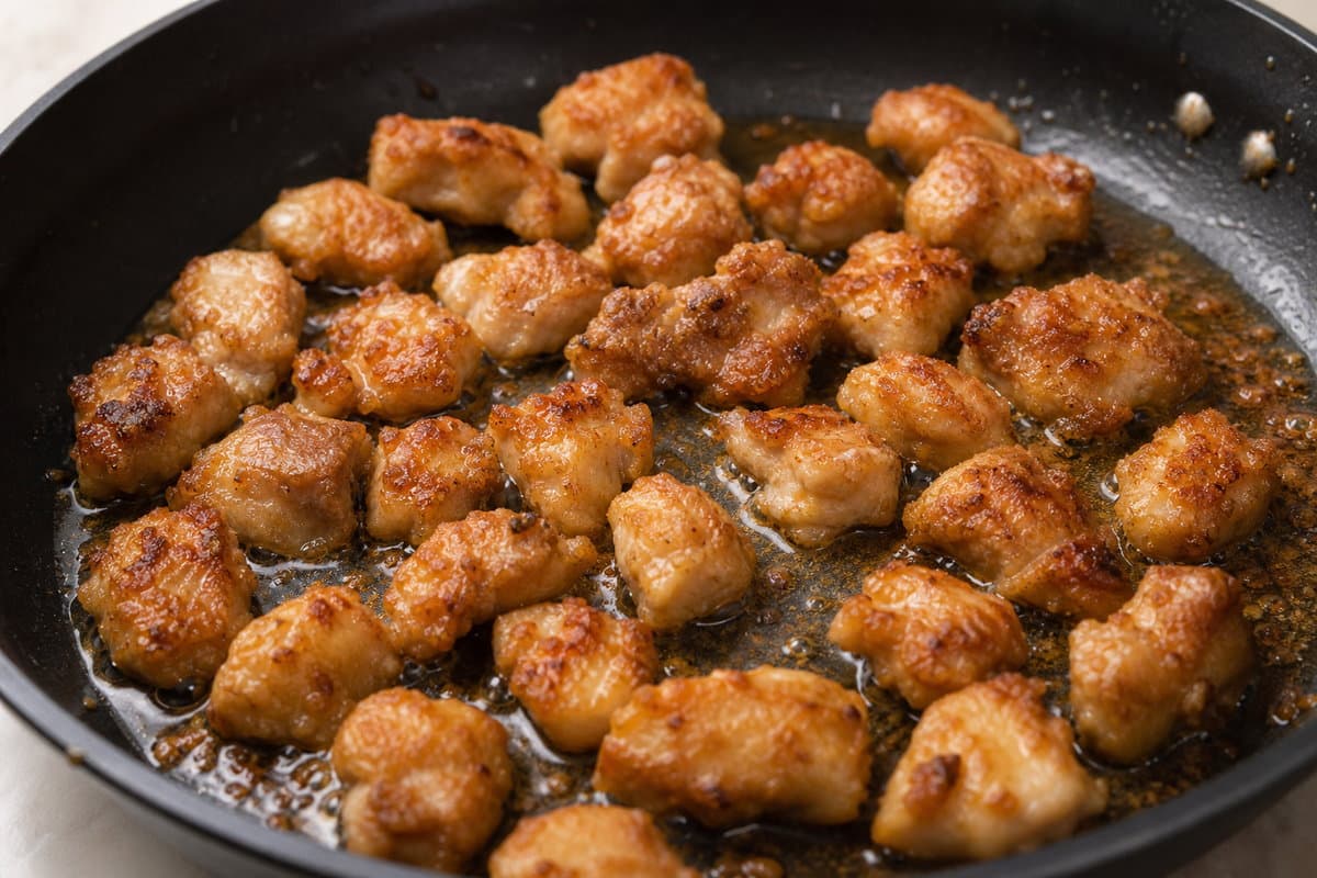 Crisp the chicken