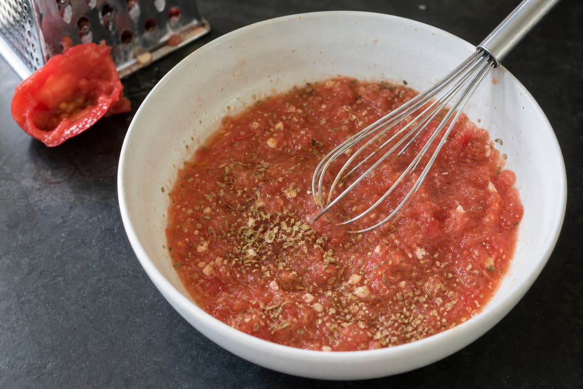 Make the quick sauce