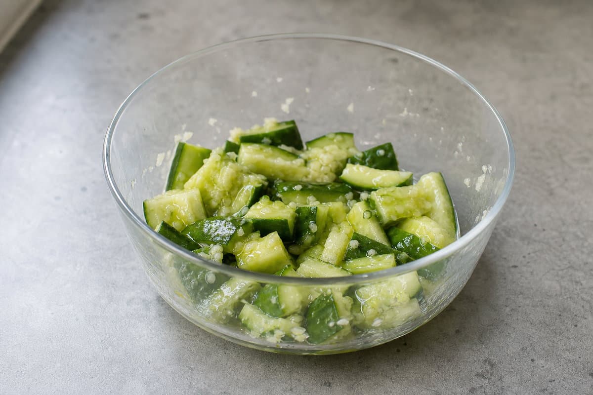 Cucumber salad