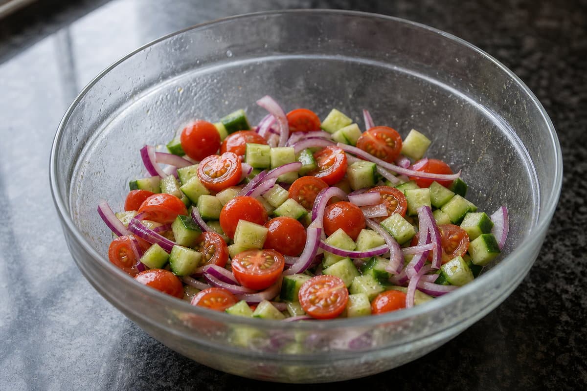 Make the salad