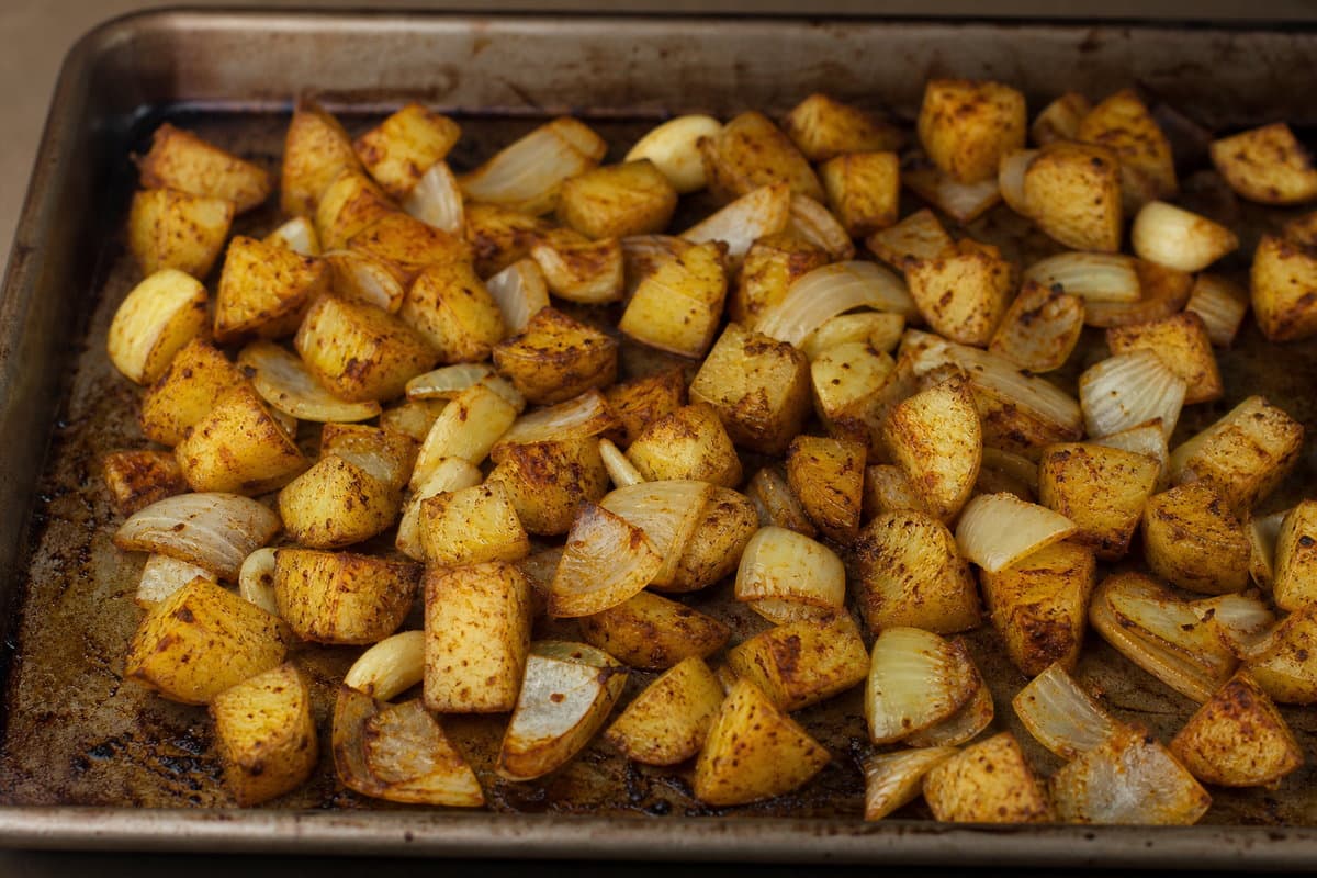 Potatoes first