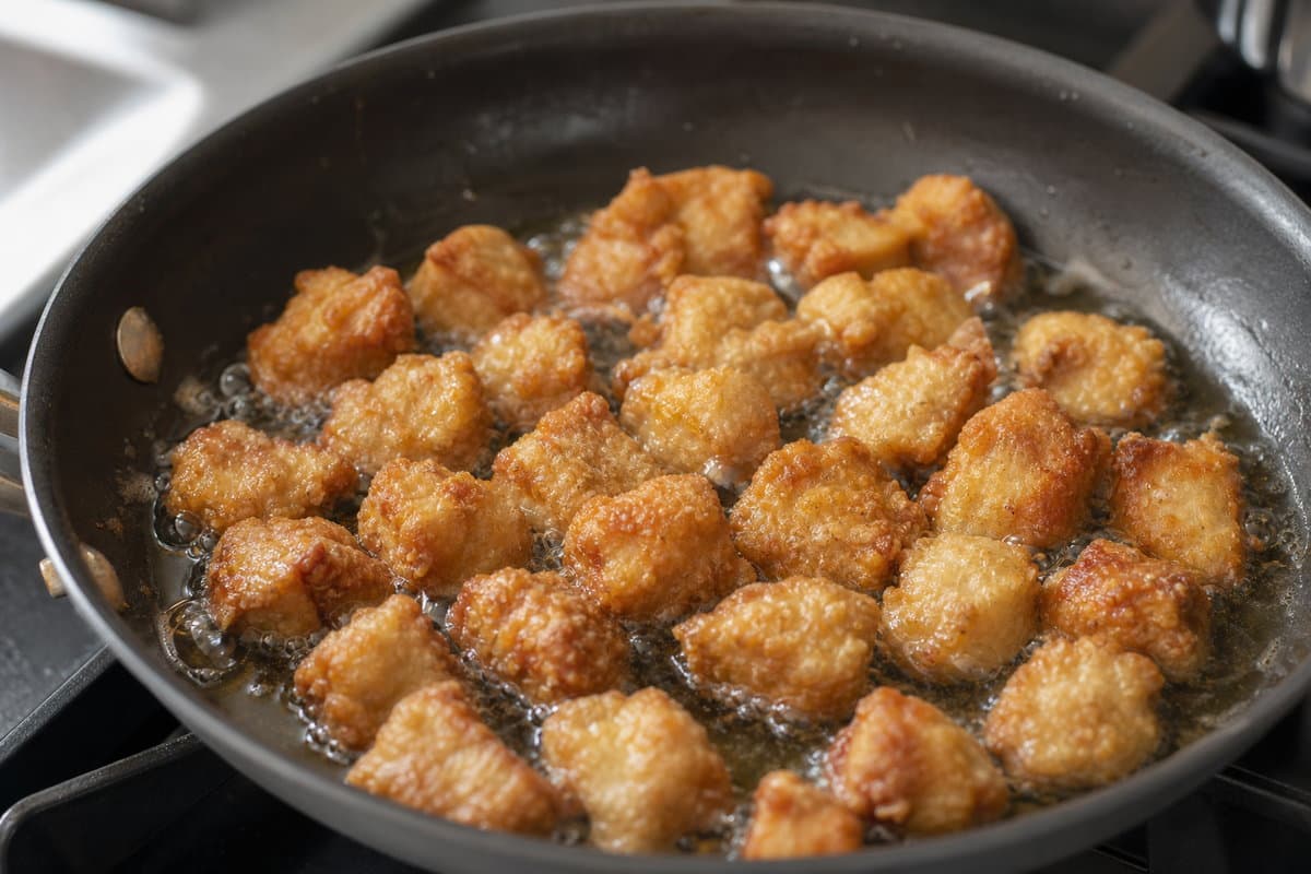 Crisp the pork