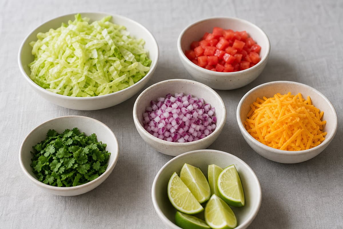 Topping bowls
