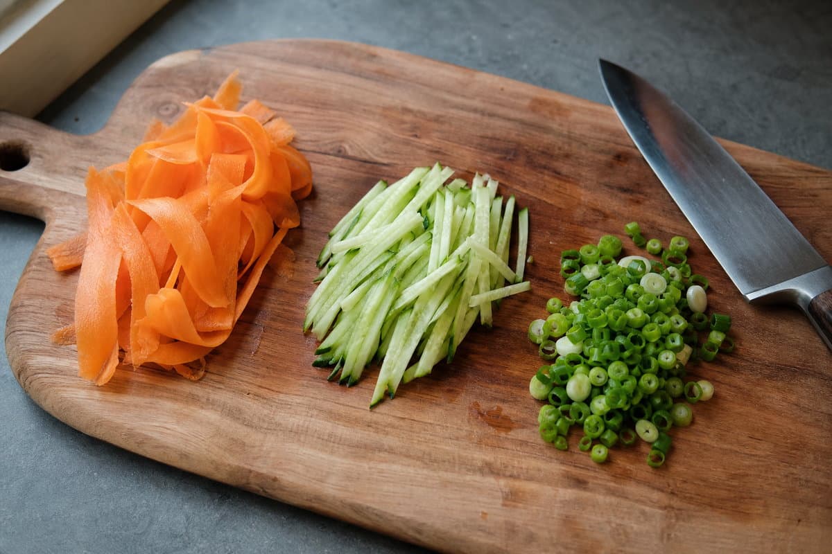 Prep the veg
